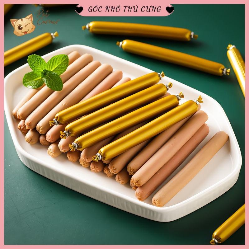 Combo 10 chiếc xúc xích cho chó mèo bổ sung dinh dưỡng