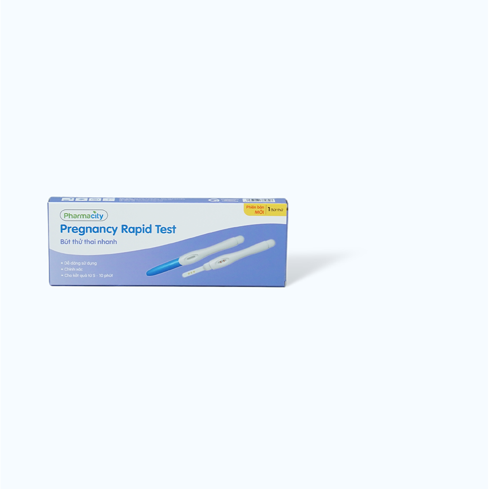Bút thử thai nhanh Pharmacity (Hộp 1 cái) - New