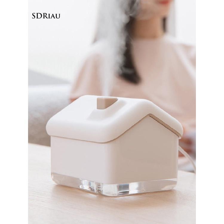 Máy Phun Sương Tạo Độ Ẩm Không Khí Mini Hình Ngôi Nhà Tuyết
