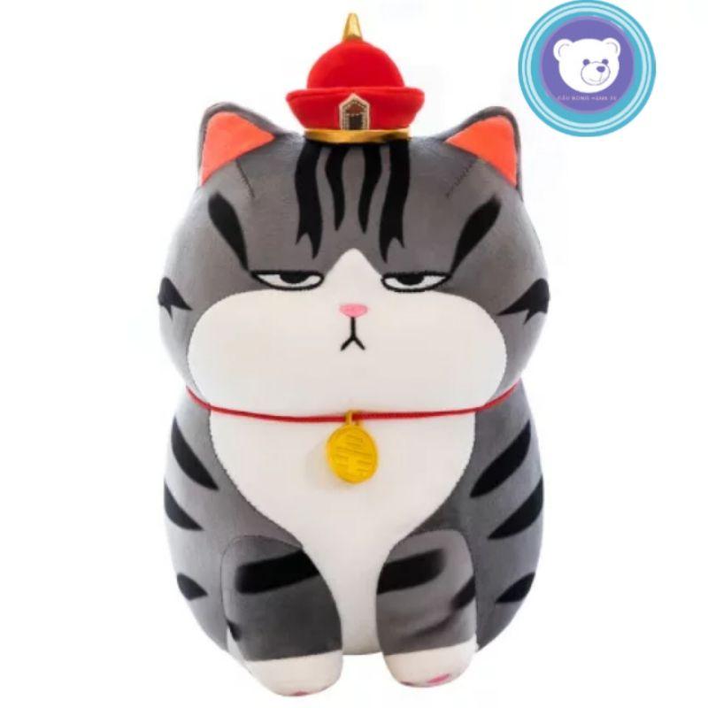 Gấu bông - Gấu Mèo Hoàng Thượng ngồi size bé - Gấu Bông Hana