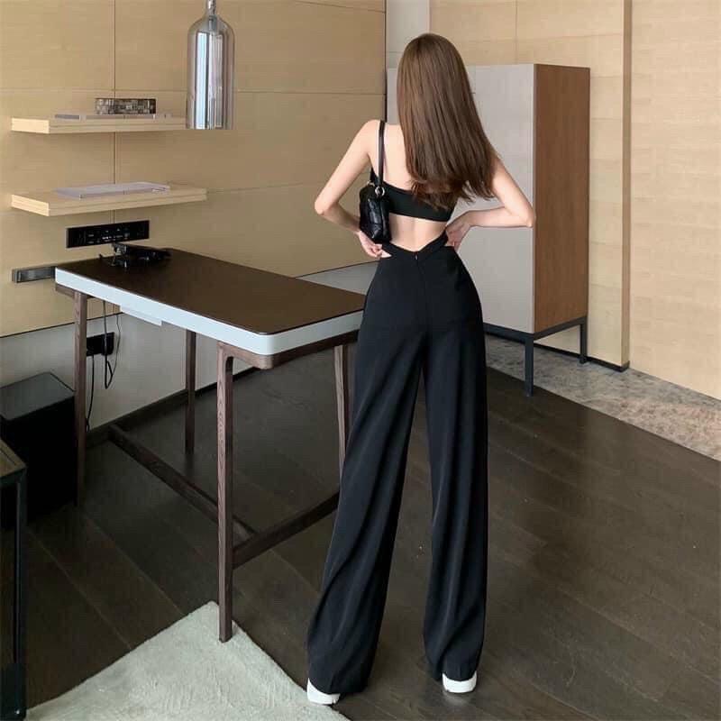 Quần Suông Dài Khoét Eo Q051