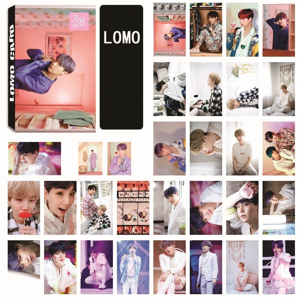 Lomo card Suga BTS Map of the soul Persona