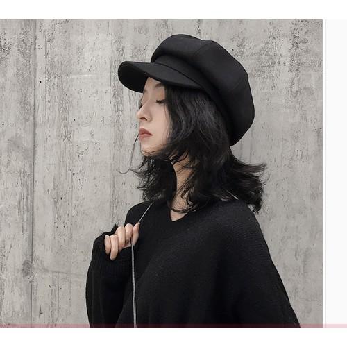 Mũ beret nỉ thời trang phong cách Hàn Quốc