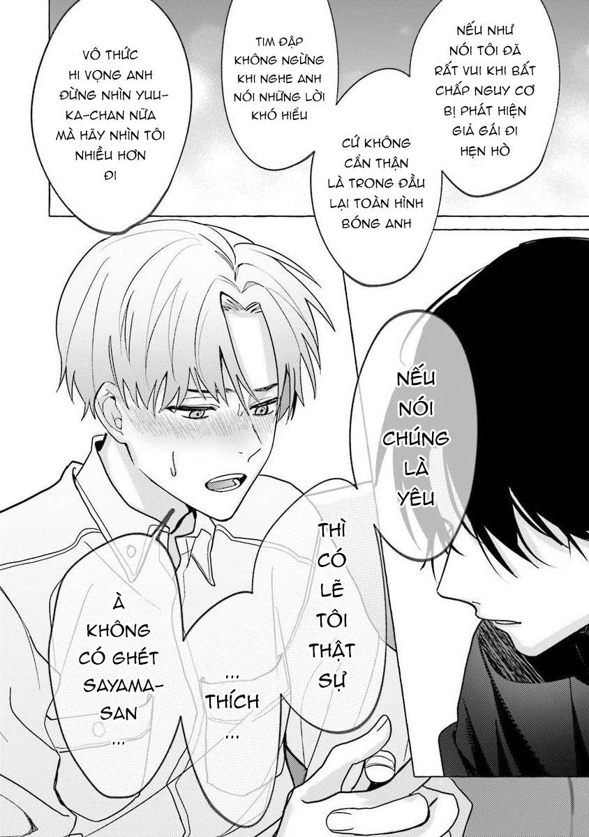 giả gái mà bị sếp phát hiện là tôi chết chắc chapter 3 16