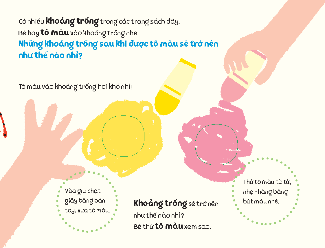 Sách - Dtpbooks - Tô Màu Vào Khoảng Trống - Tủ sách vui để học - Sách tô màu - Dòng sách cầm tay