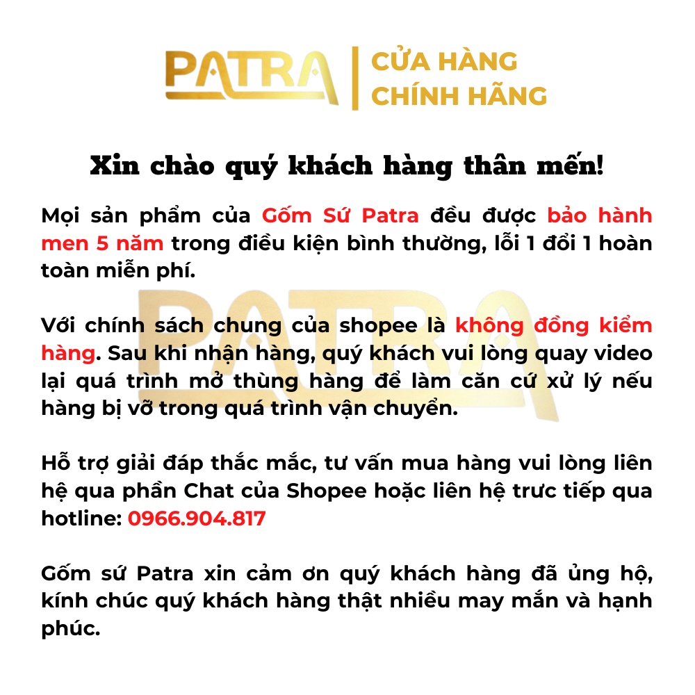 Bộ ấm chén uống trà cao cấp , bộ ấm trà Bát Tràng - trường sa phúc lộc thọ lòng chén trắng