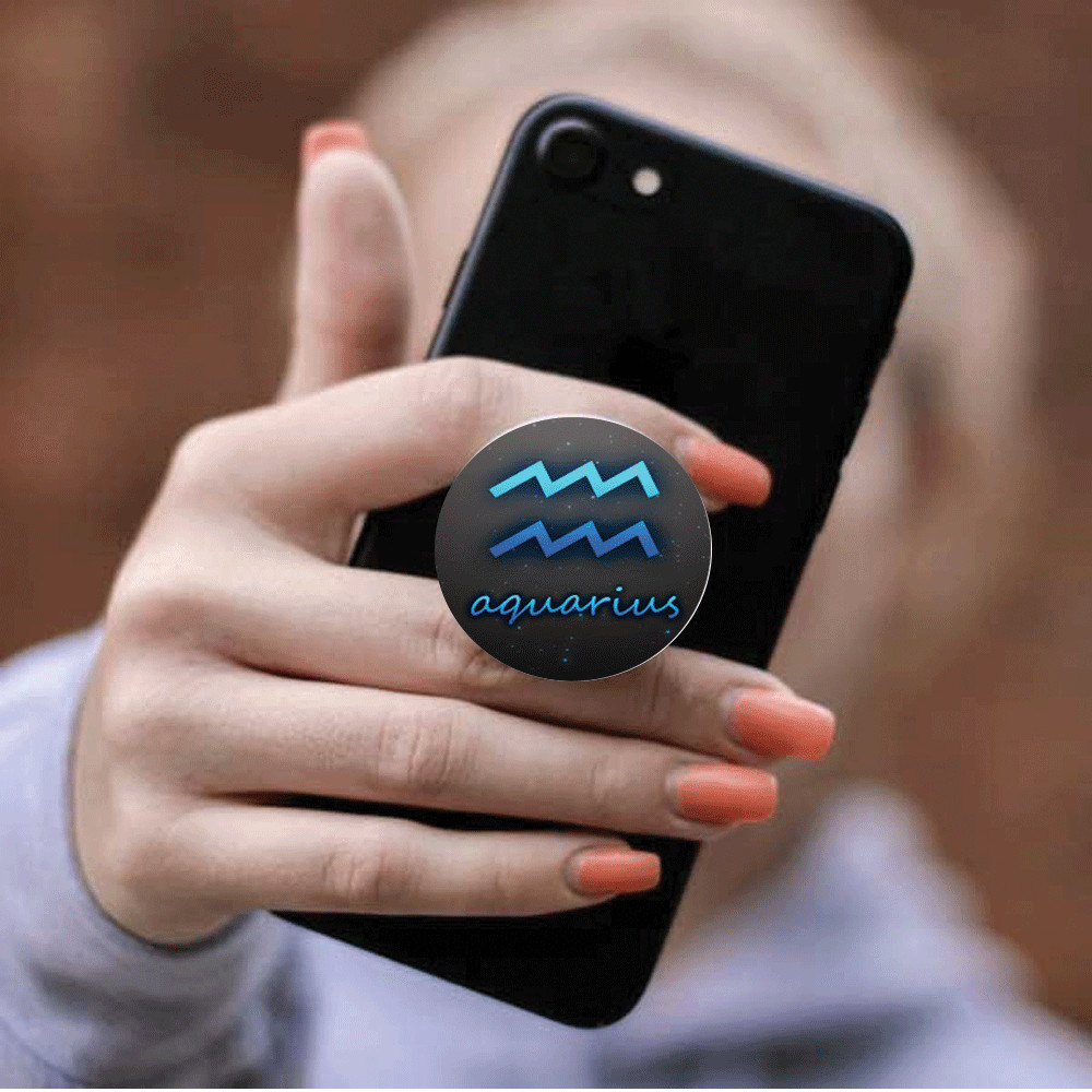 Popsocket - Giá đỡ điện thoại đa năng Cung Bảo Bình - Hàng Chính Hãng