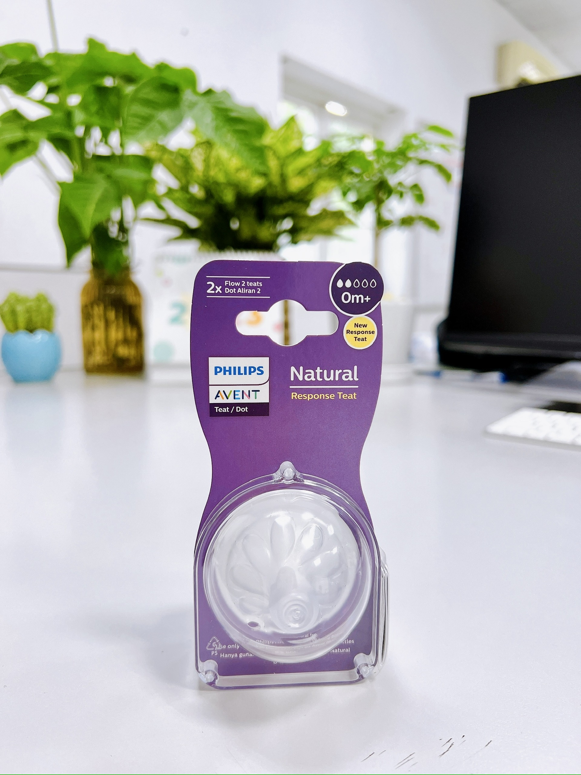 Philips Avent Núm ty mô phỏng tự nhiên mới SCY962/02 SCY963/03 SCY964/02 SCY965/02 SCY966/12