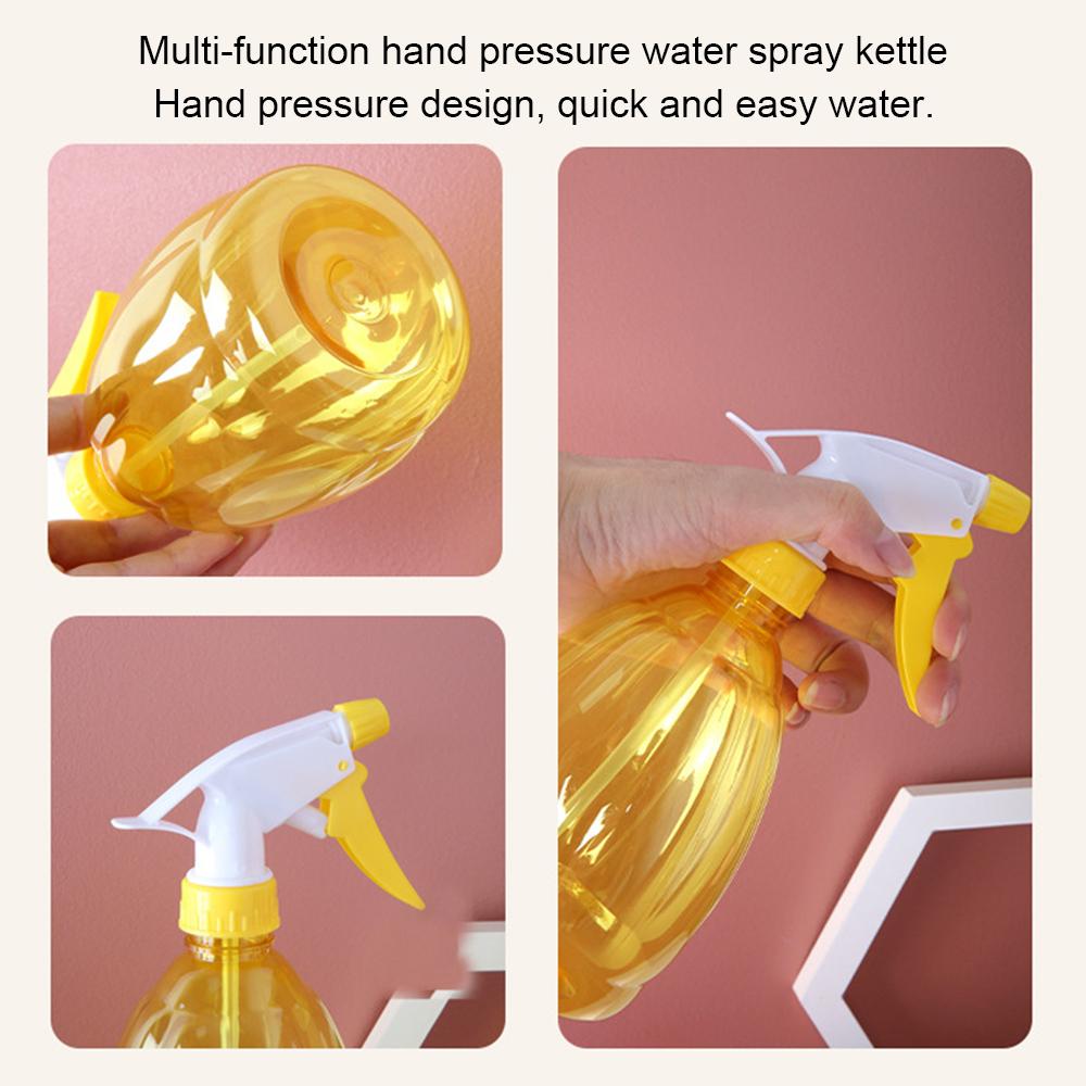 500ml Empty Plastic Spray Bottle Hairdressing Salon Barber Cosmetic Water Sprayer Hairstyling Refillable Flower Planting