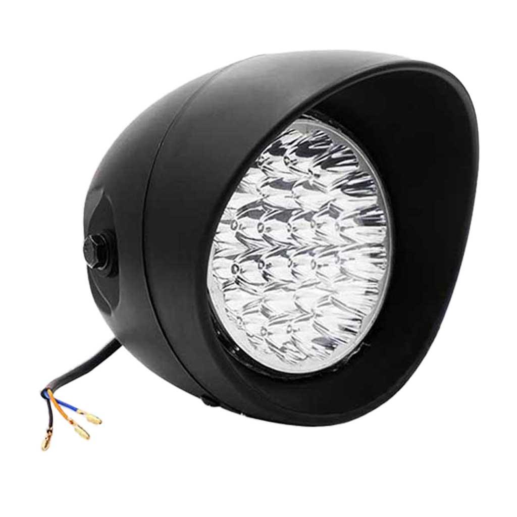 Bright LED Motorcycle Headlight for  Retro Stryle 12V/55W