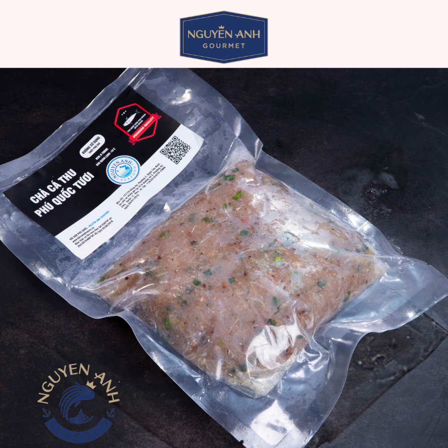 Chả cá thu tươi Nguyên Anh đặc sản Phú Quốc 500g