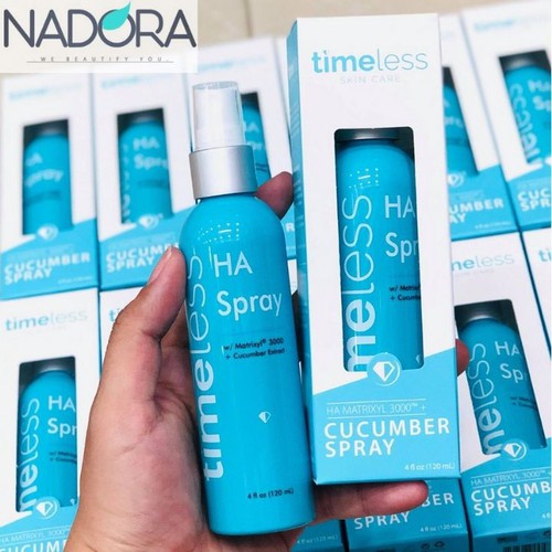 Xịt Khoáng TIMELESS HA Matrixyl 3000 CUCUMBER Spray