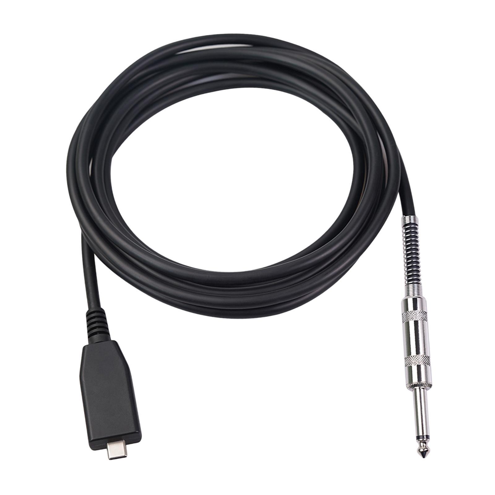 6.35mm Cable Adapter  Plug and Play Low Noise High Fidelity 2m