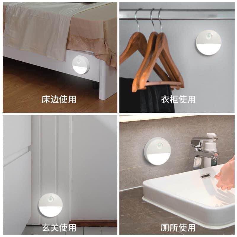 Đèn LED Cảm Ứng Sử Dụng Pin Tự Động Phát Sáng Khi Có Người Di Chuyển