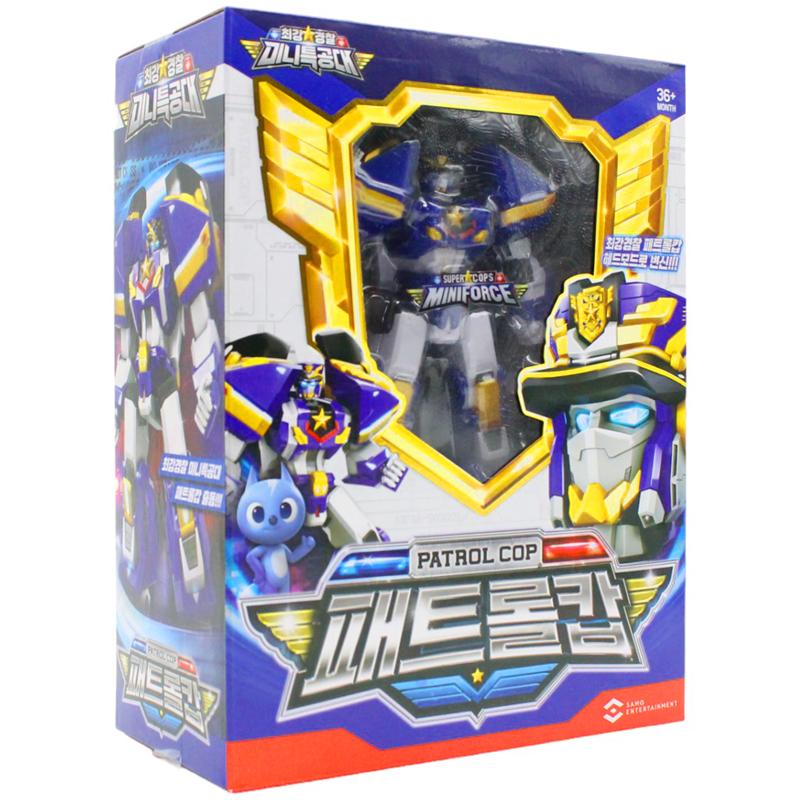 Đồ Chơi Robot Siêu Cảnh Sát Tuần Tra Patrol Cop Điện Năng - Miniforce 505001