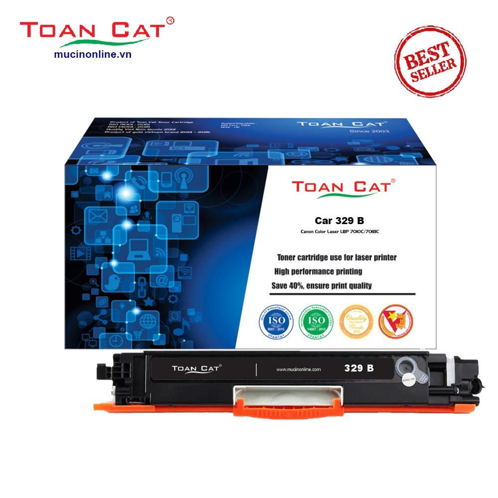Hộp mực in Toàn Cát Cartridge 329 B/M/Y/C dùng cho máy in màu Canon Color LBP 7010C/7018C HÀNG CHÍNH HÃNG