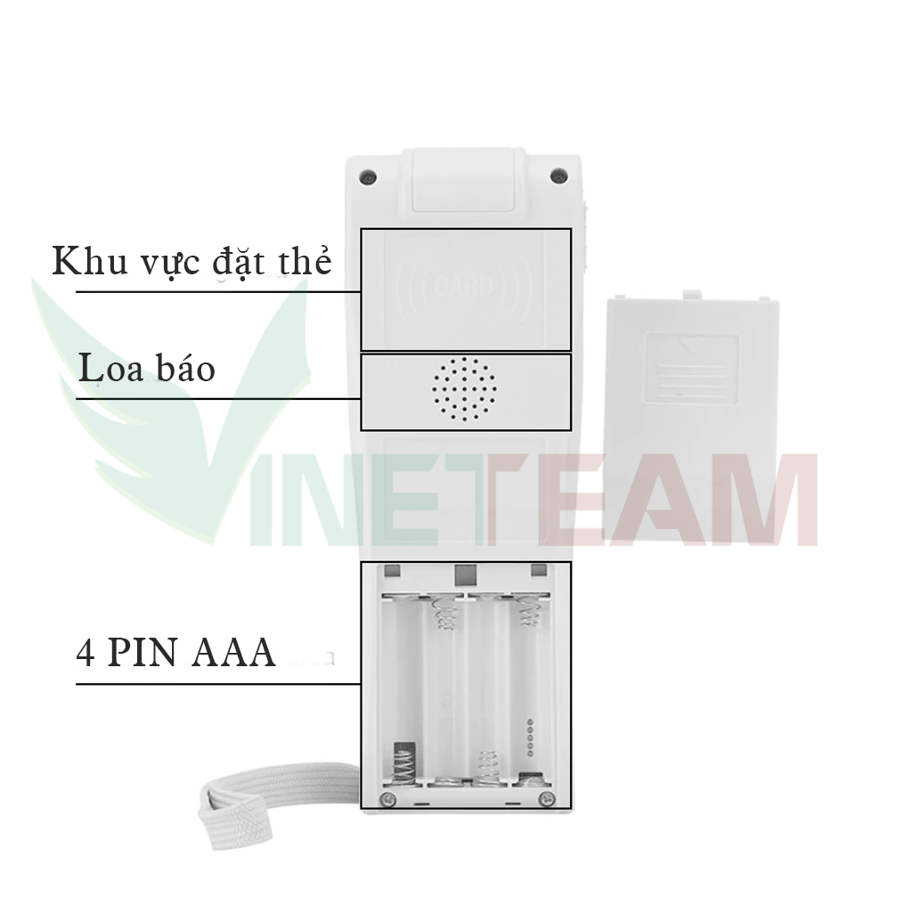 Máy Sao Chép Thẻ Từ VINETTEAM FURUI Đọc Thẻ Từ I-Copy 8 Pro Hỗ Trợ Coppy Các Loại Thẻ Từ ID/IC/RFID/NFC Thể Kết Nối Wifi Trực Tiếp Không Qua PC/Laptop - Hàng Nhập Khẩu