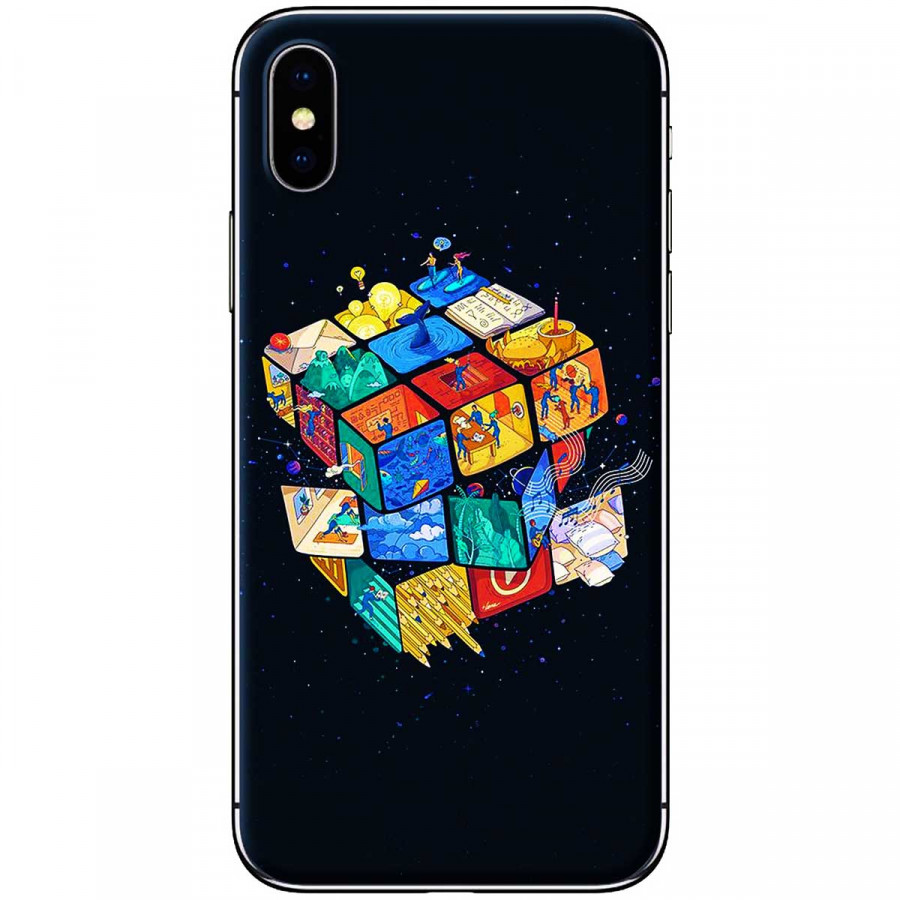 Ốp lưng dành cho iPhone XS Max Rubik