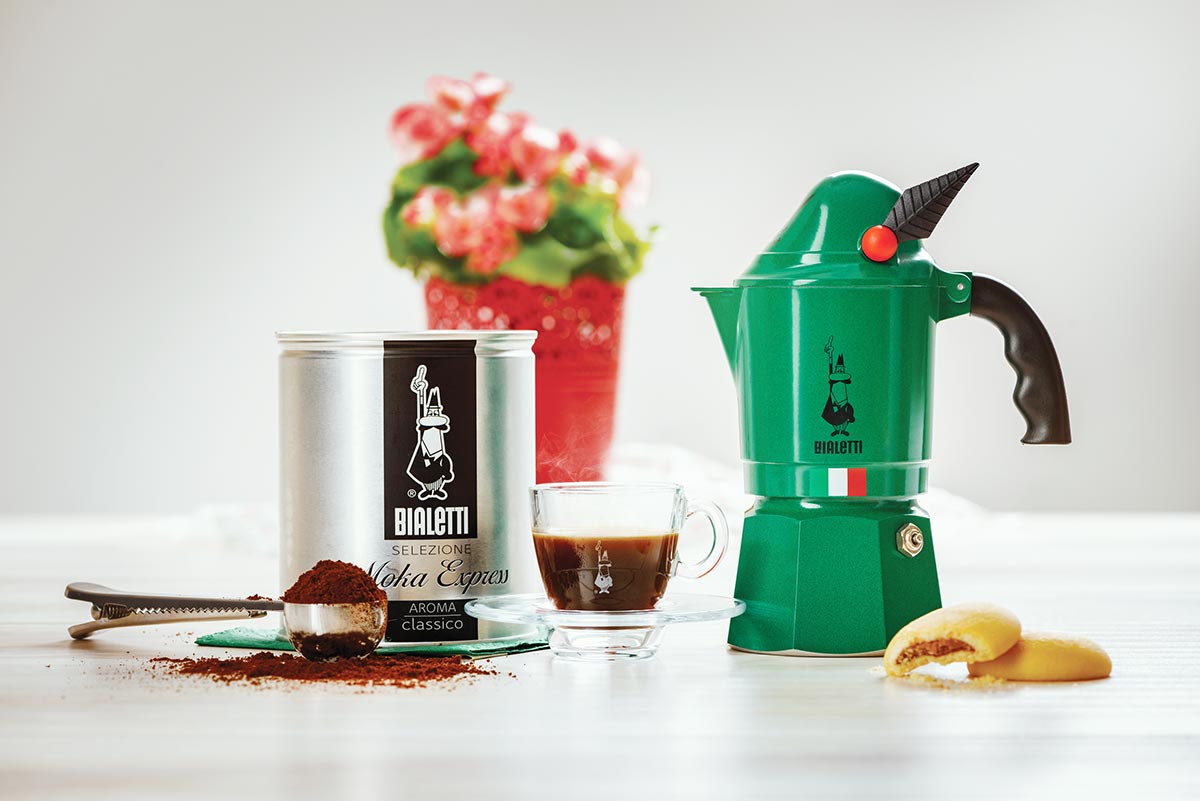 Ấm pha cà phê BIALETTI ALPINA 3CUP . Hàng chính hãng