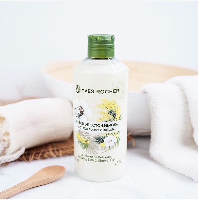 Gel tắm Yves Rocher Relaxing Bath &amp; Shower Gel 400ml