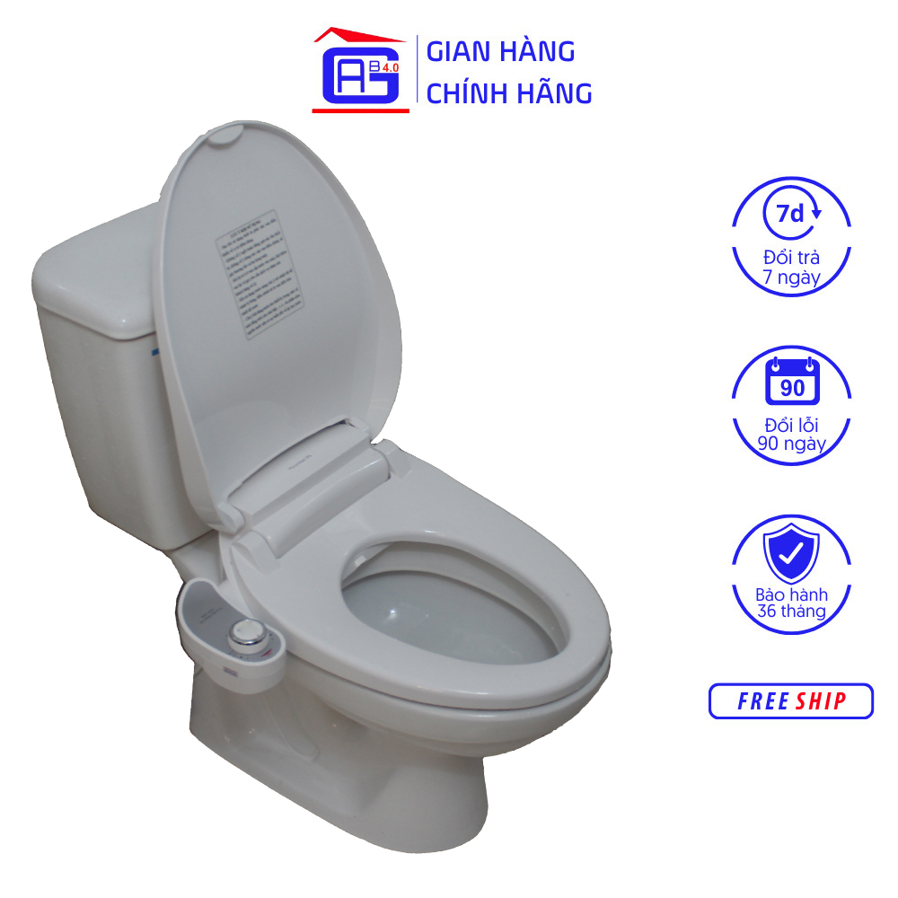 Thiết Bị Vệ Sinh Hyundae Bidet GDB-1800 - Hai Vòi Rửa Vệ Sinh Thông Minh Thuận Tiện Khi Vệ Sinh Thiết Bị Với Nước Có Nắp Bệt