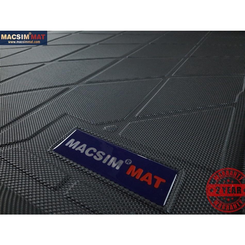 Thảm lót cốp xe ô tô BMW X4/F26 2014-2016 nhãn hiệu Macsim chất liệu TPV cao cấp màu đen (097)