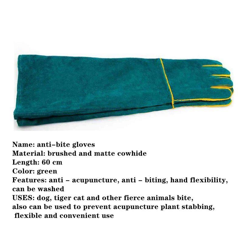 1 Đôi Găng Tay Hàn, Chiều Dài Vai 60Cm Da Bê Chia, Lót Xốp, Máy Hàn Tig, BBQ, Làm Vườn, Bếp, Lò Sưởi