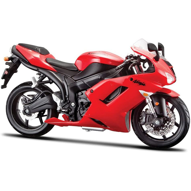 Mô Hình Xe Mô Tô 1:12 Dòng Kawasaki Ninja ZX-6R MAISTO