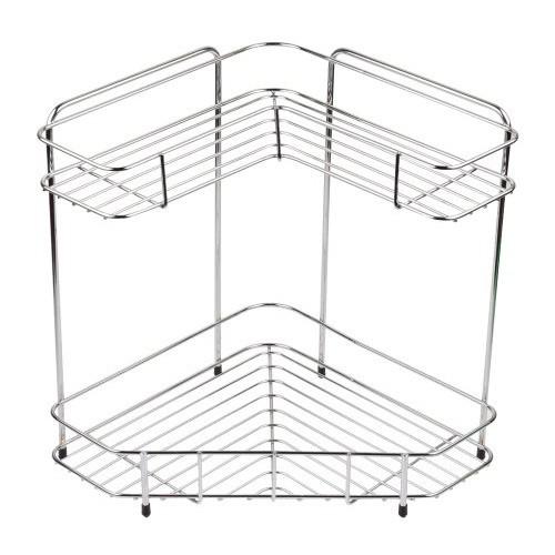 Kệ góc nhà bếp 2 tầng bằng inox Hàng Nhập Khẩu Từ Nhật