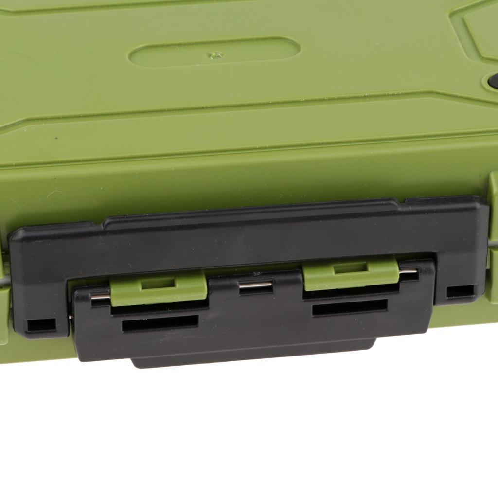 Premium Waterproof Plastic Fishing Hooks Lures Baits Tackle Storage Organizer Box Case - C Type