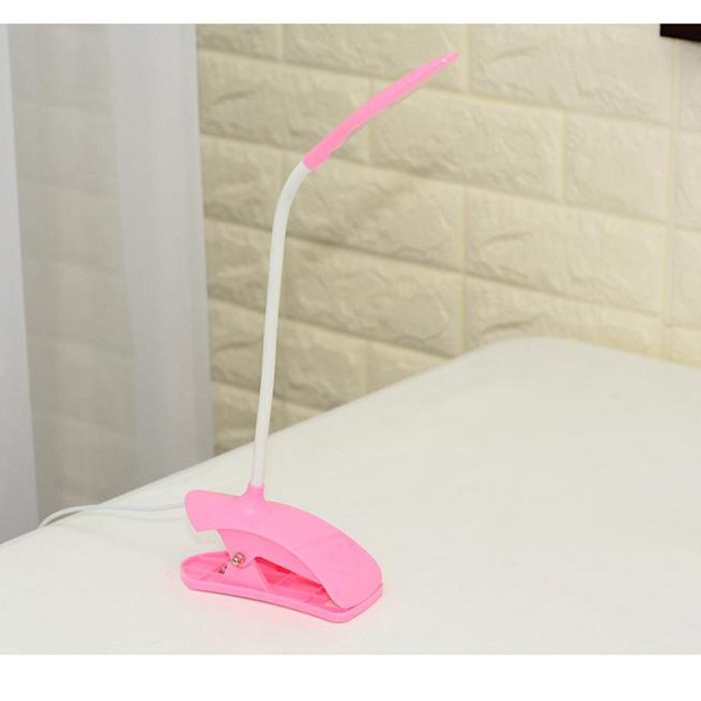 Đèn kẹp thông minh linh hoạt với cổng sạc USB và cổ đèn tùy chỉnh