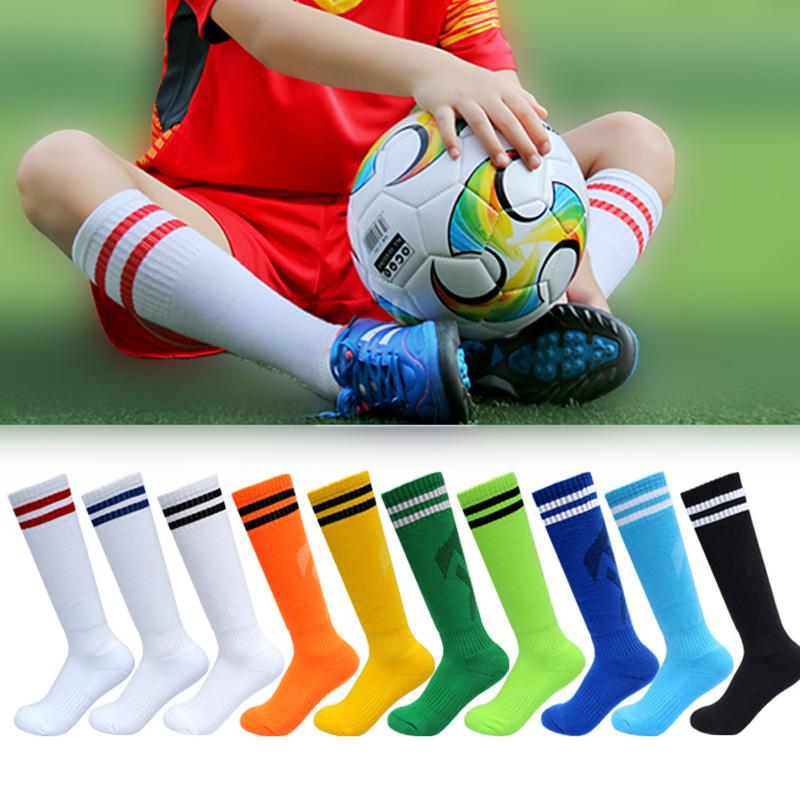 Vớ Bóng Đá Trẻ Em Vớ Bóng Đá Cao Cấp Ống Dài Đầu Gối Cotton Legging Bóng Chày Chạy Bộ Bé Trai Bé Gái Color: 8