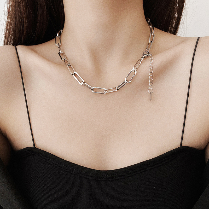 Dây chuyền vòng cổ titan cá tính