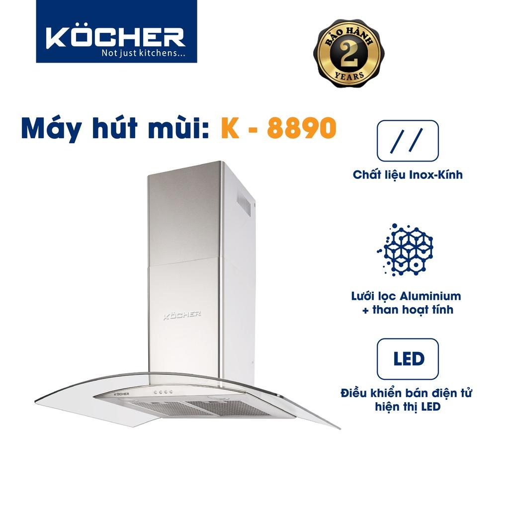 Máy Hút Mùi Kocher K-8890(90cm) - Hàng chính hãng