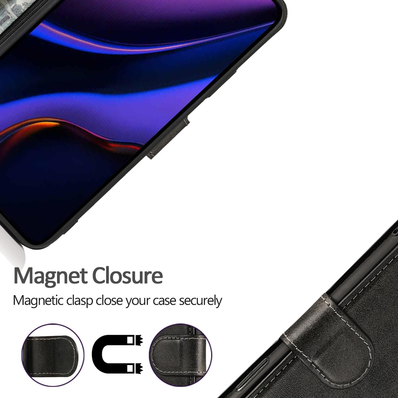 Card Holder Wallet Case Soft Leather Flip Cover Shell for iPhone