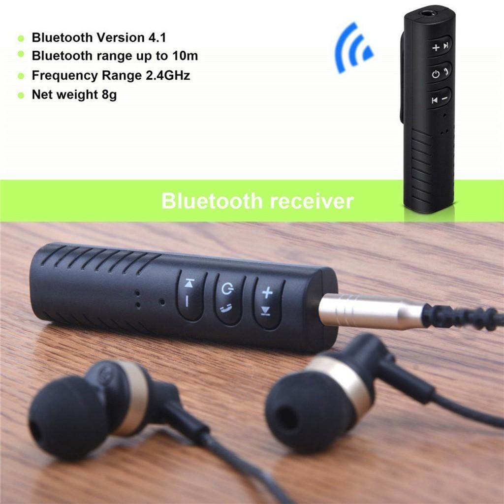 Thiết Bị Nhận Âm Thanh Bluetooth Jack 3.5mm Cho Xe Ô Tô