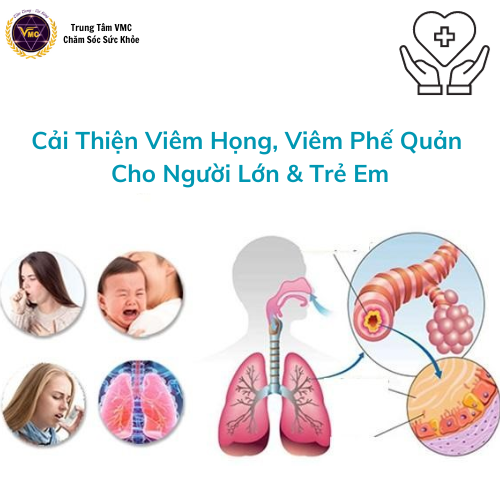 Khóa Học Video Online Massage, Bấm Huyệt Cải Thiện Viêm Họng, Viêm Phế Quản Cho Người Lớn & Trẻ Em - Trung Tâm Chăm Sóc Sức Khỏe VMC