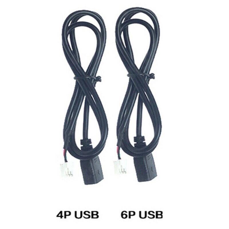 BỘ 2 CỔNG USB 4 CHÂN , CỔNG USB 6 CHÂN DÙNG CHO MÀN HÌNH ANDROID HỖ TRỢ XEM CAM HÀNH TRÌNH ,NGHE NHẠC ,XEM PHIM