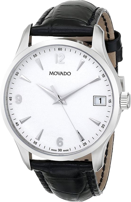 Đồng Hồ Nam Dây Da Movado 0606569 (40mm) - Đen