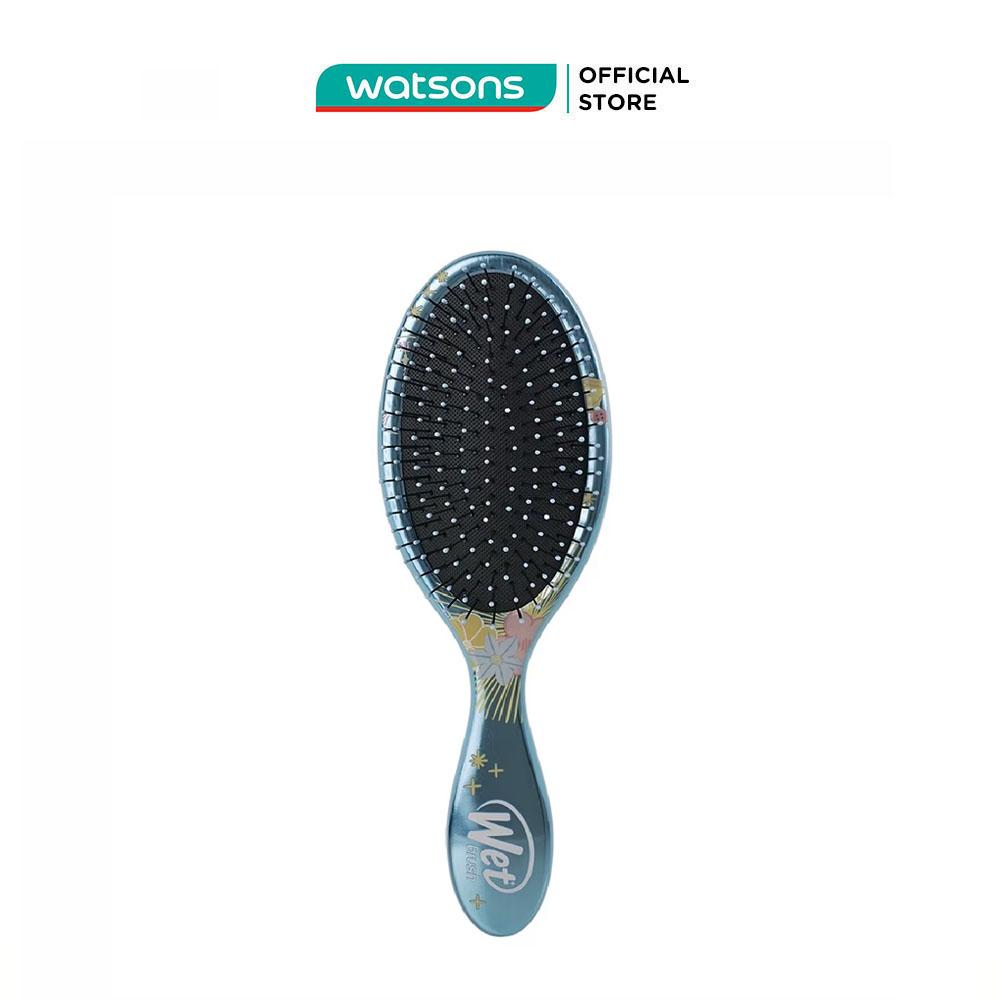 Lược Wet Brush Original Detangler Princess Wholehearted Cinderella Blue Gỡ Rối &amp; Giảm Rụng Tóc 1 Cái