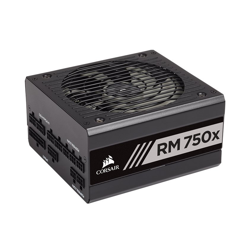 Nguồn Corsair RM750x 750W (80 Plus Gold/ Màu Đen/Full Modul) - Hàng Chính Hãng