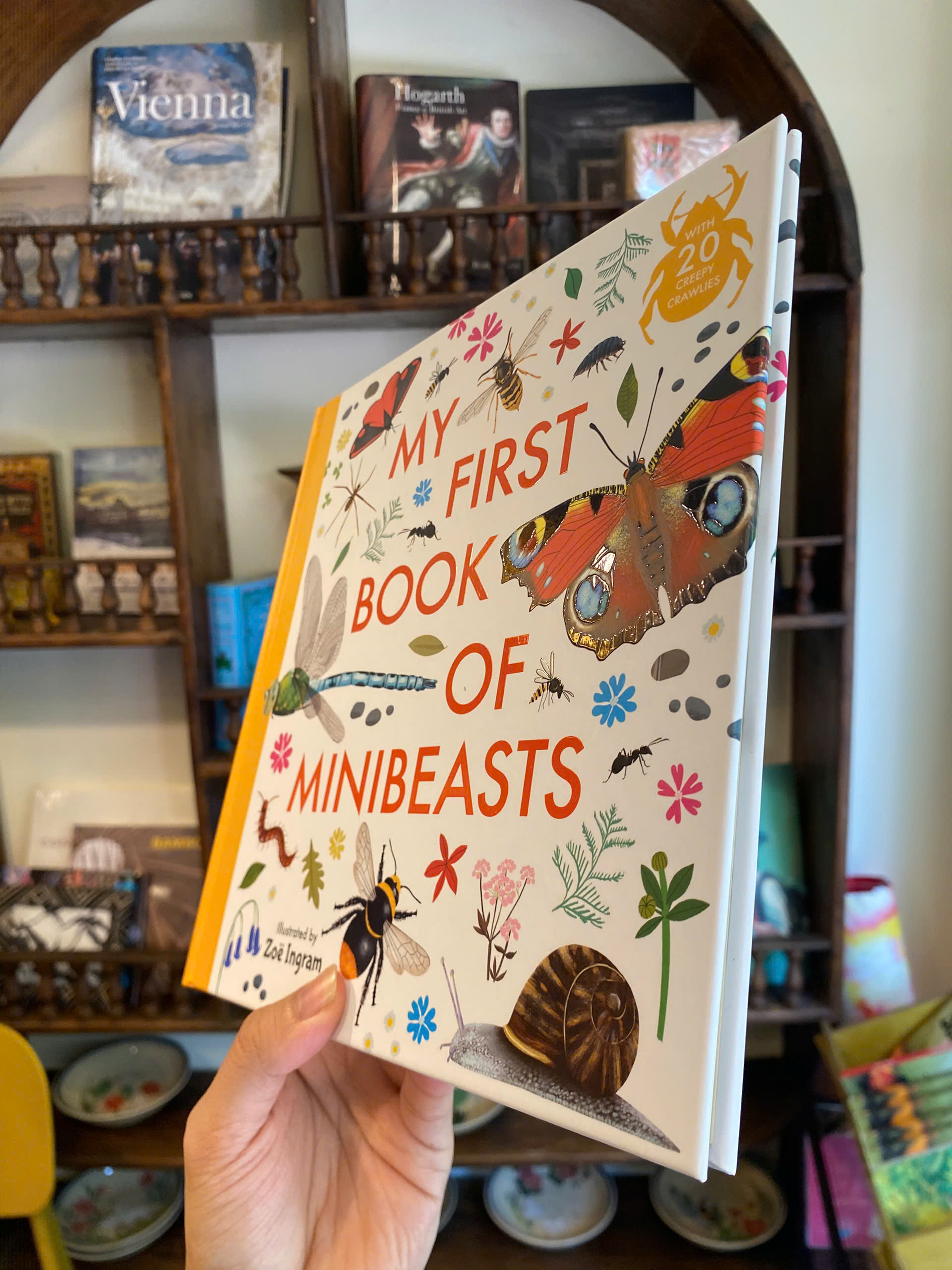 Sách - My First Book of Minibeasts by Zoe Ingram | Children's Picture Book - Nature Science Book