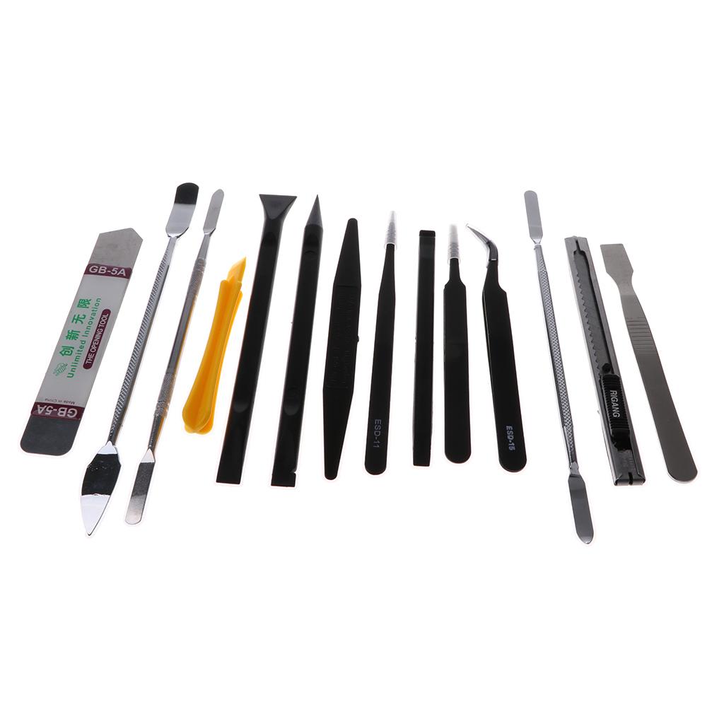 36 in1 LCD Glass Repair Tool Kit, Opening Pry Tool Repair Kit And Screwdriver Set For Apple iPhone iPad 2/3 /4/Mini, iPods, Samsung And More