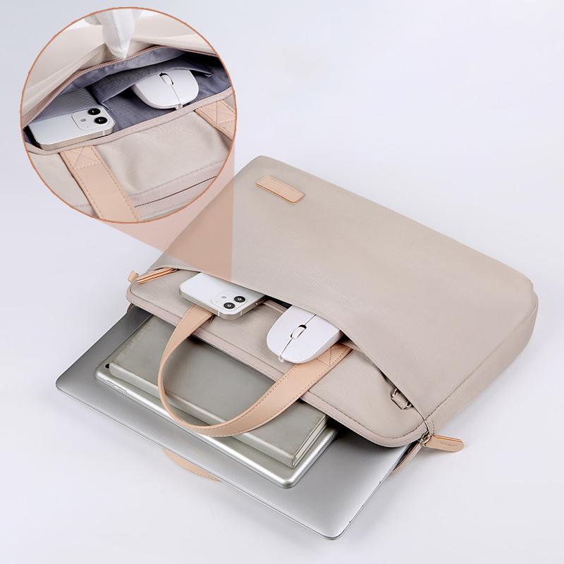 Túi Laptop 13.3 14 15.6 Inch Chống Nước Túi Đựng Máy Tính Xách Tay Cho Macbook Air Pro 13 15 16 Máy Tính Cầm Tay Đeo Vai cặp Túi