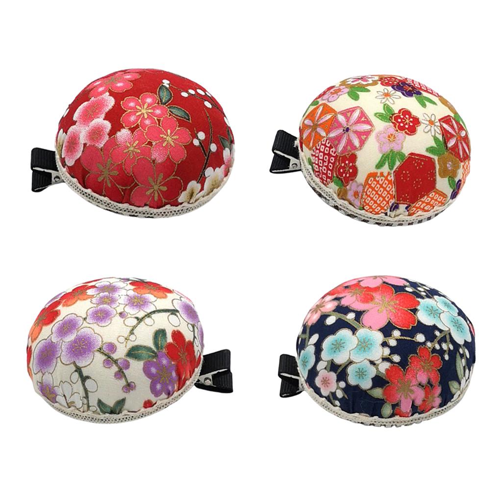 Needle/Pin cushion Flower Printed Needle Insertion Sewing Tool