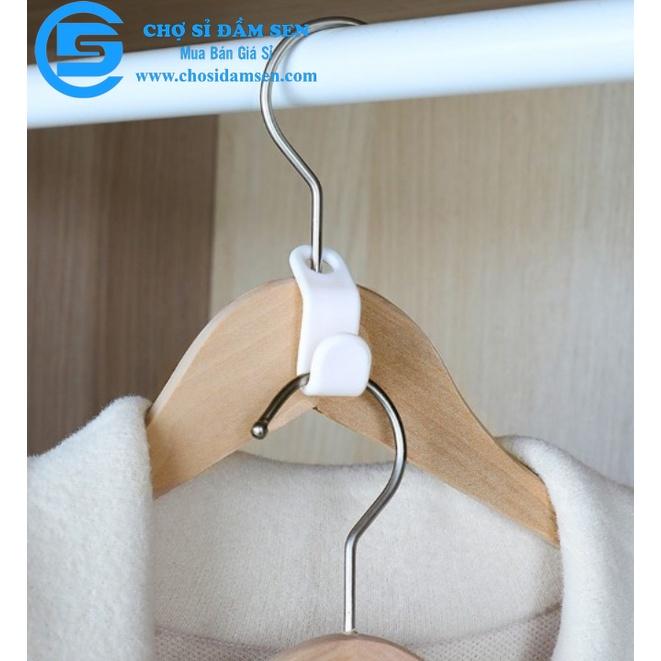 Combo 10 móc phụ tiết kiệm diện tích sử dụng cho tủ quần áo, móc áo mini đa năng Sắp Xếp Ngăn Tủ G191-MAPhu-Trang10