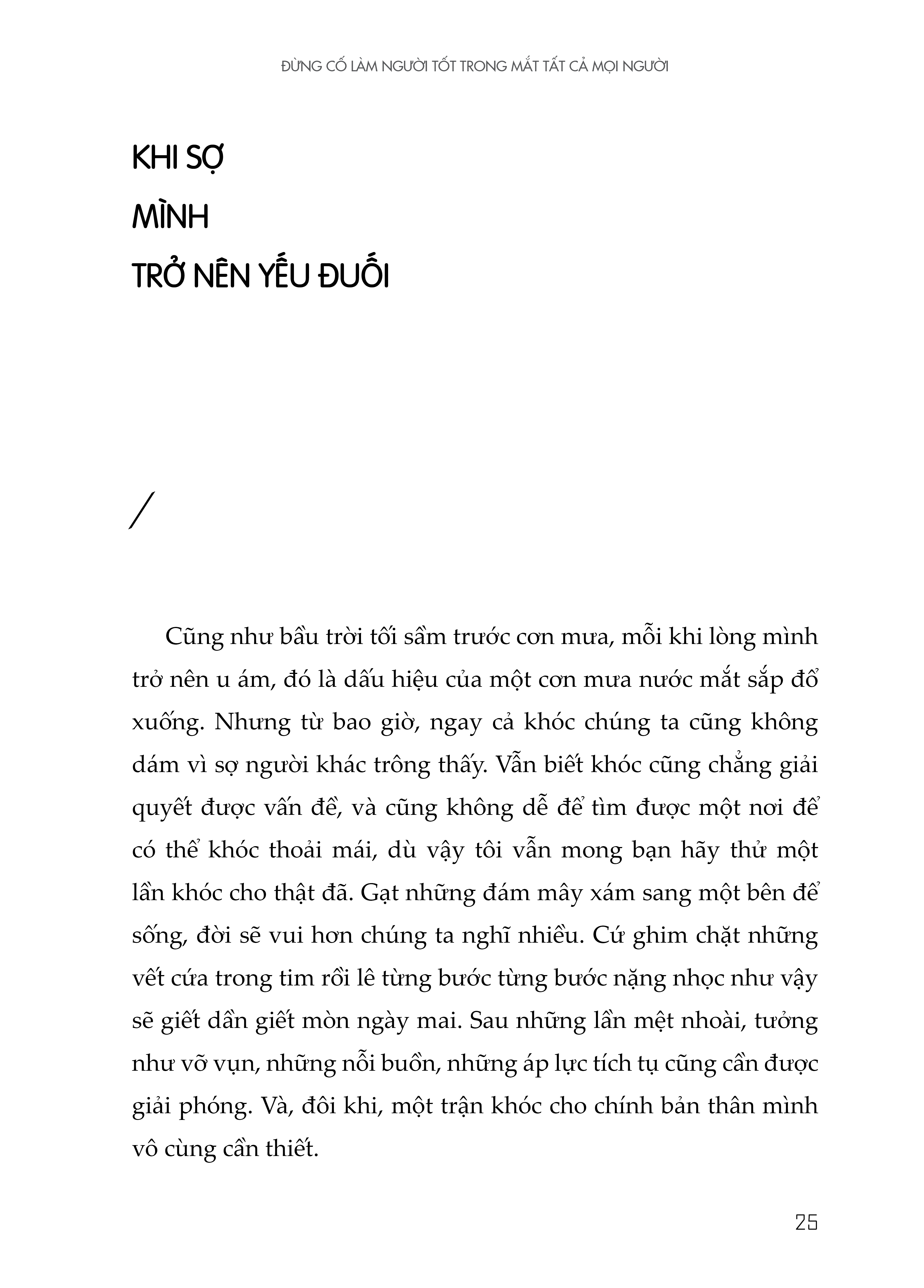 Combo Đừng Cố Làm Người Tốt Trong Mắt Tất Cả Mọi Người + 1cm Đến Hạnh Phúc (1cm Diving)