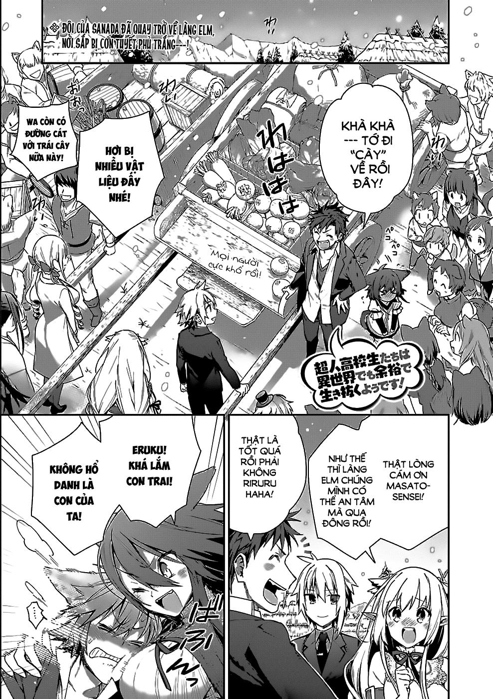 choujin koukousei-tachi wa isekai demo yoyuu de ikinuku you desu [manga] chapter 10 1