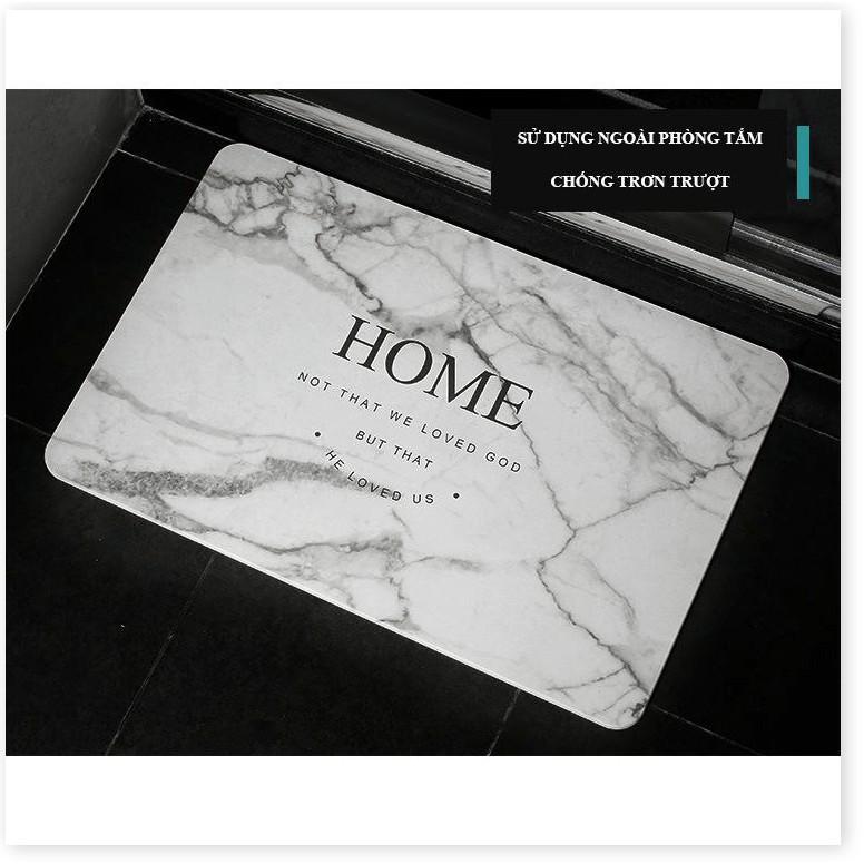 Thảm đá mau khô Nordic Ehelish 60x39cm