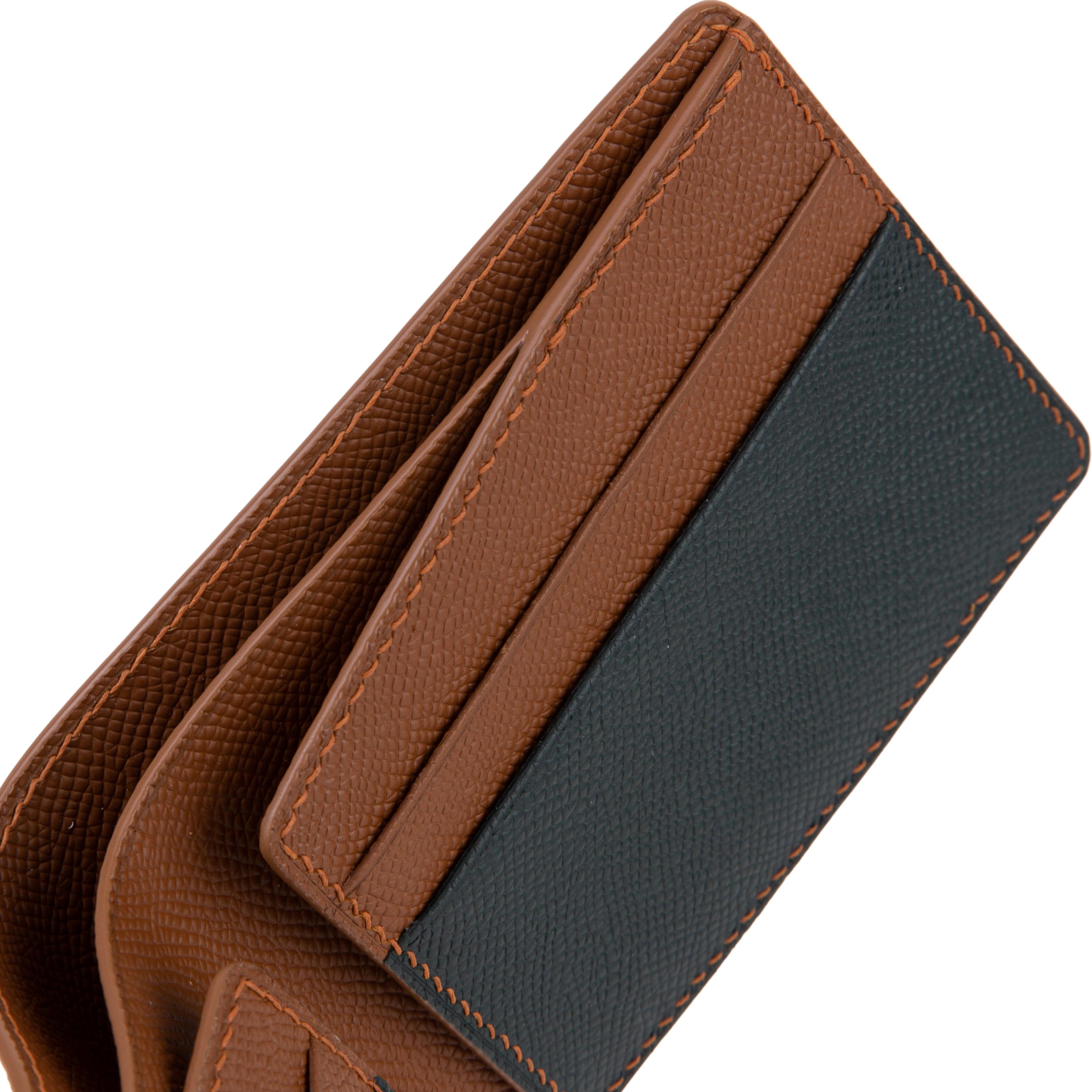 Ví nam ngang nhỏ  - Màu Nâu Bò